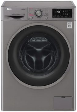 LG F4J6TY8S 8KG 1400 Spin Washing Machine - Steel.